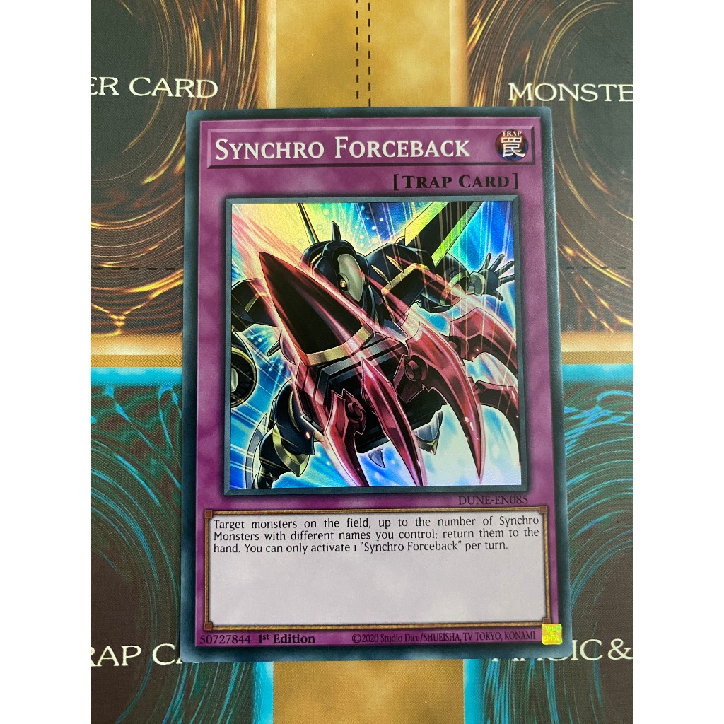 Thẻ Bài Yugioh Synchro Forceback