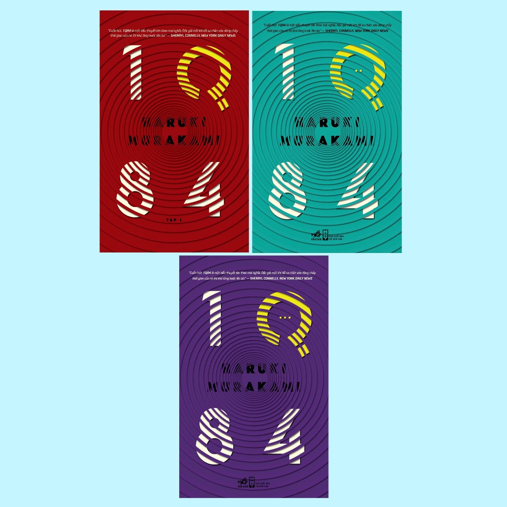 Sách - Combo 1Q84 (Trọn bộ 03 tập) (Haruki Murakami) (Nhã Nam)