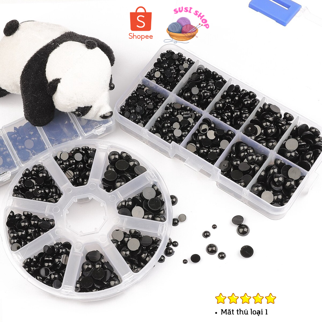 Mắt thú dán đủ size