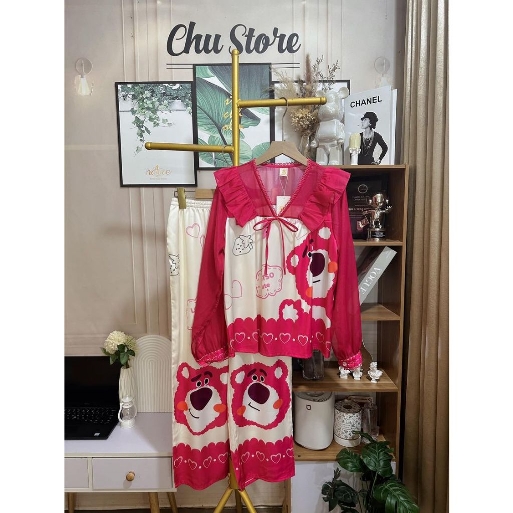 Bộ Lụa Tơ Tằm Thiết Kế 2CE