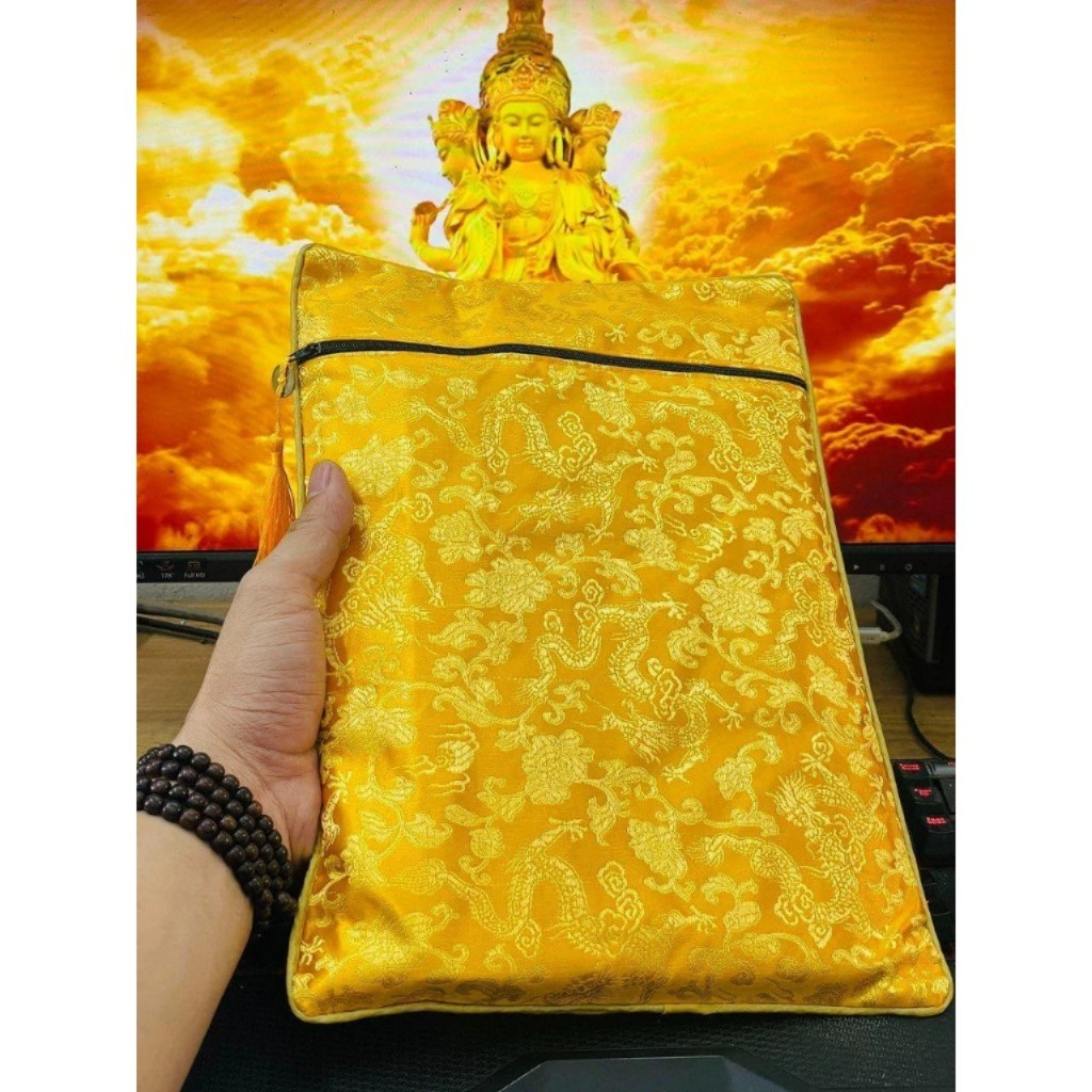 Túi đựng kinh phật _ Túi lụa gấm .