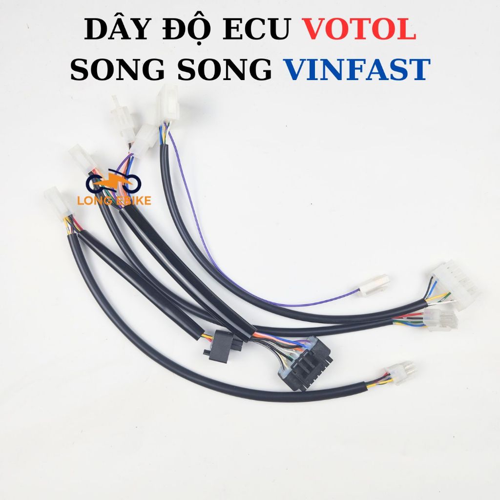 bộ dây song song ECU votol với ECU zin vinfast