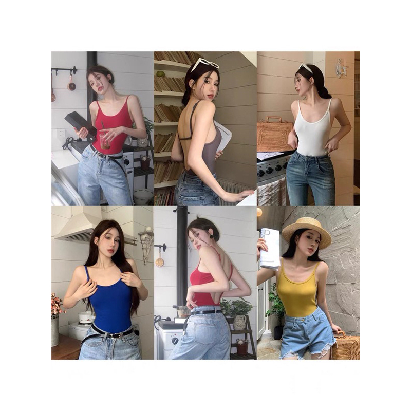 Áo Bodysuit Hở Lưng