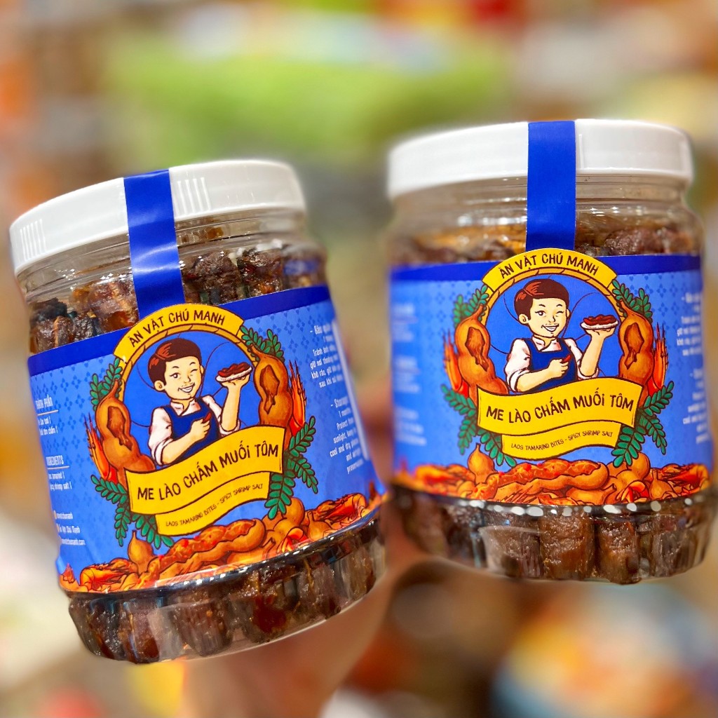 Me Lào Chấm Muối Tôm - Ăn Vặt Chú Mạnh