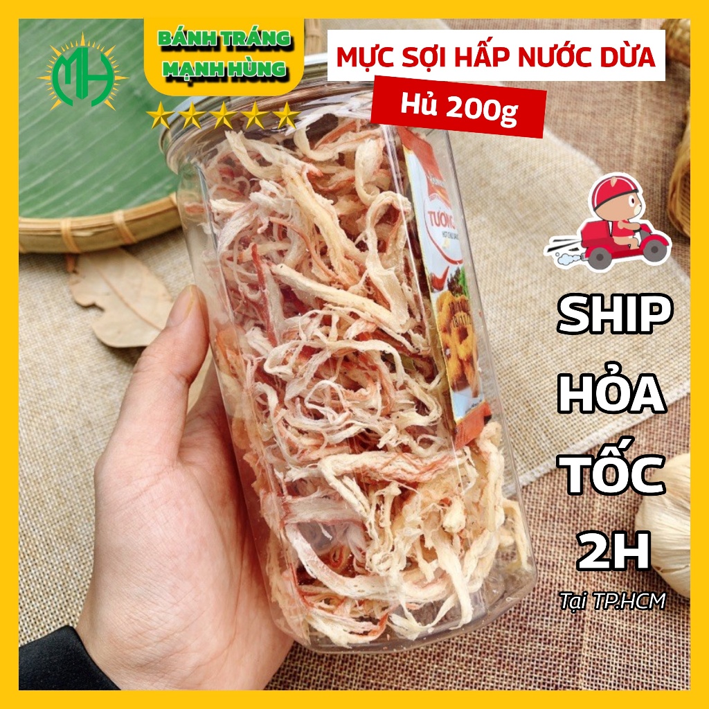 MỰC SỢI HẤP NƯỚC DỪA