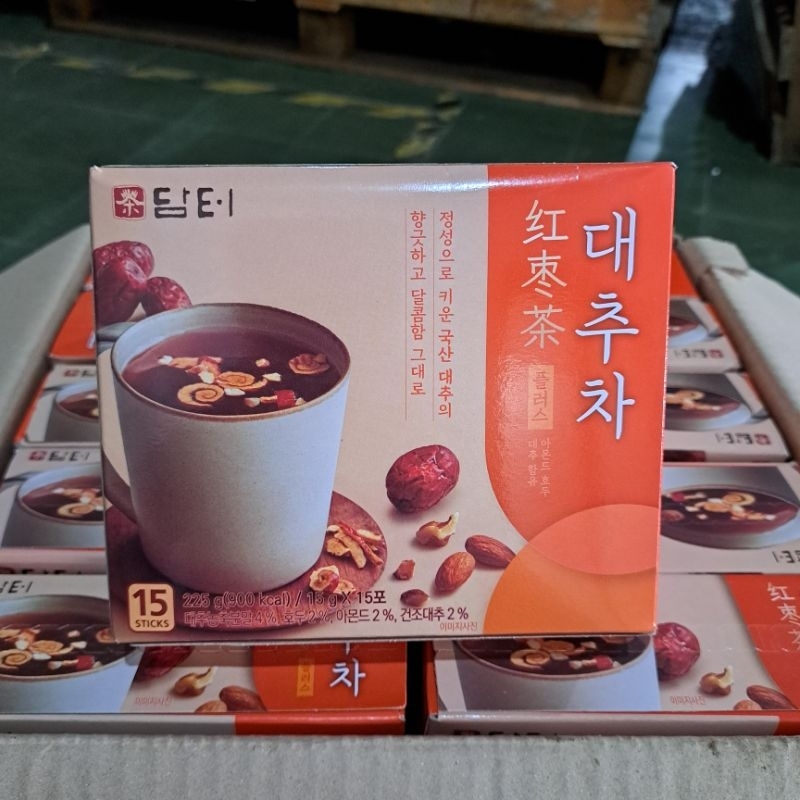 [10/2026] Bột Trà Táo Đỏ Hộp 15 gói - Damtuh