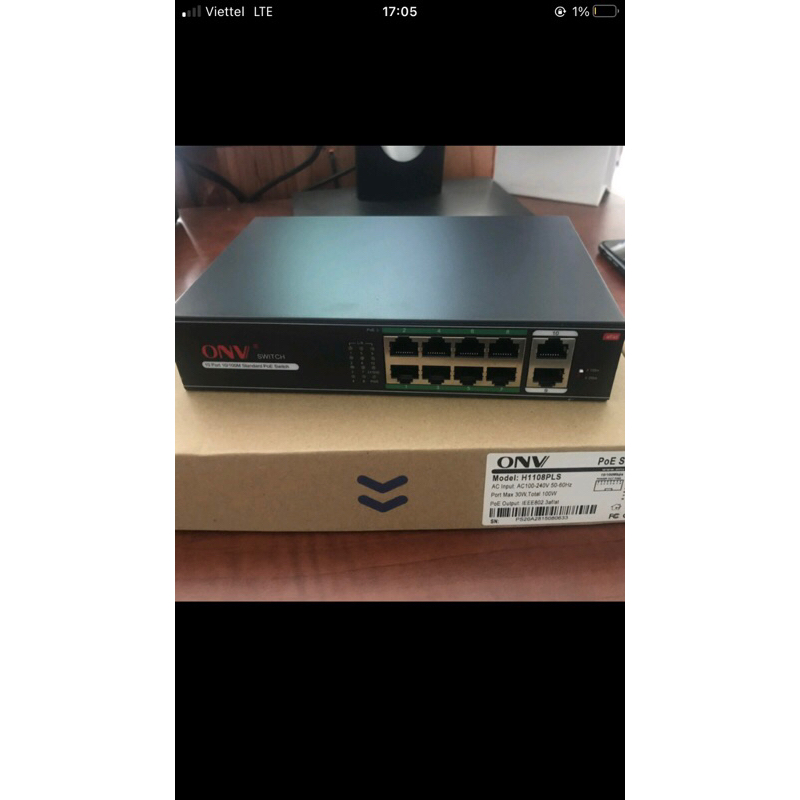 Switch Poe 4poe+2Uplink