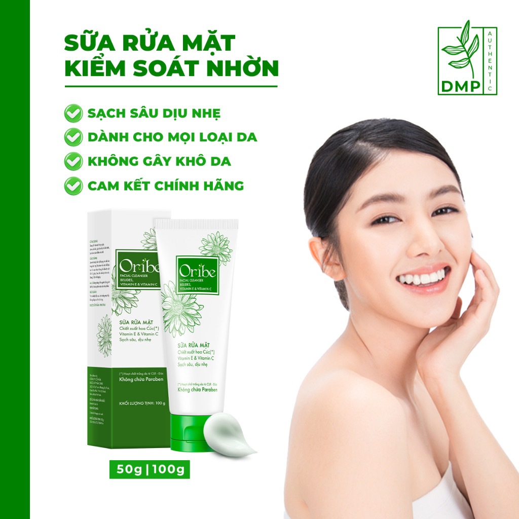 Sữa rửa mặt làm sạch dịu nhẹ dưỡng da ẩm mịn dành cho mọi loại da Oribe