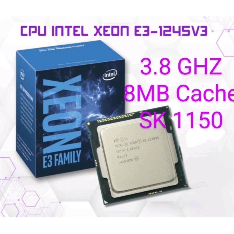 CPU INTEL XEON E3-1246V3 ~ I7 4770 1241v3 1230v3 1240v3