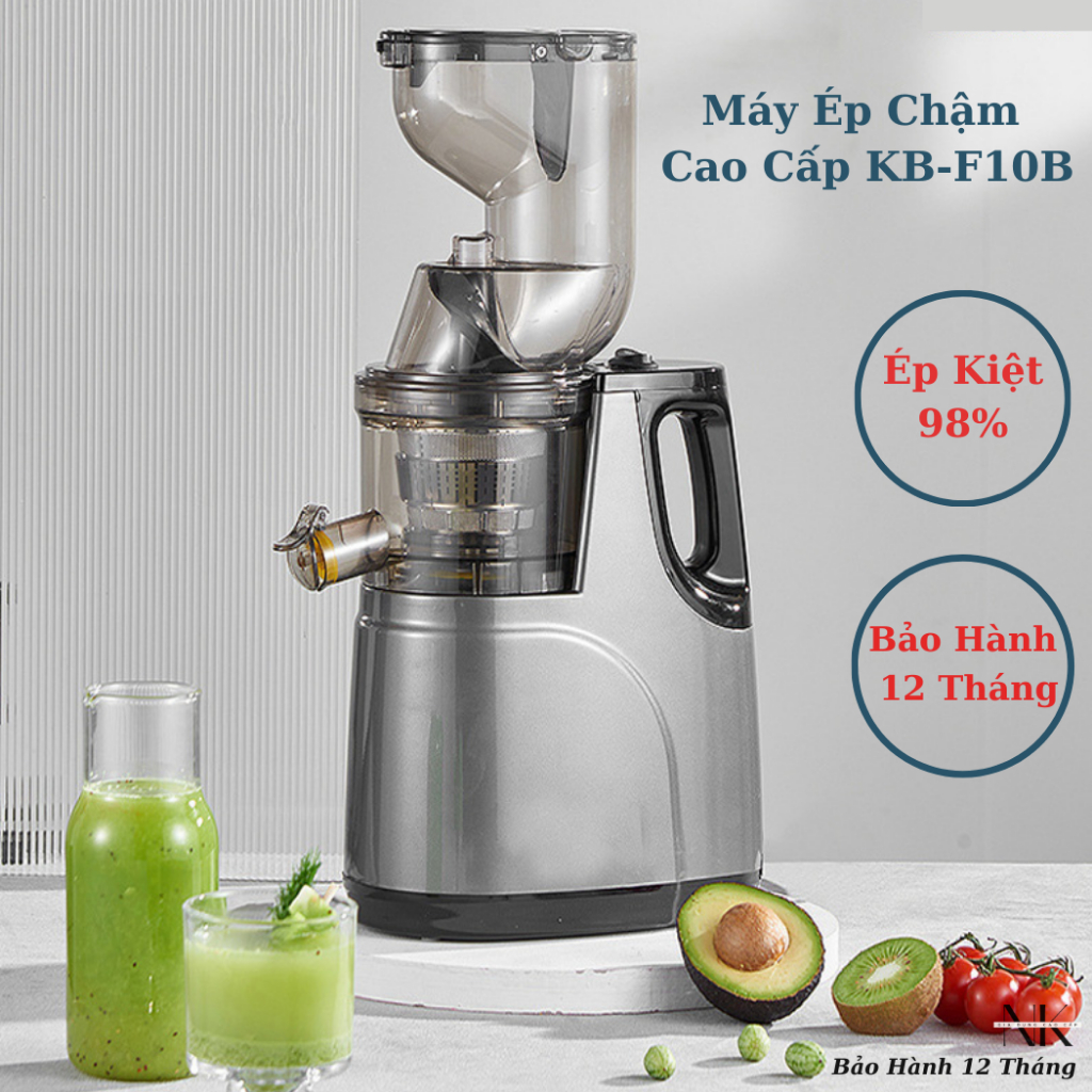 Máy Ép Chậm Chính Hãng Camel Ép Kiệt 99% Làm Kem,Làm Nước Ép Cực Nhanh Bảo Hành 12 Tháng
