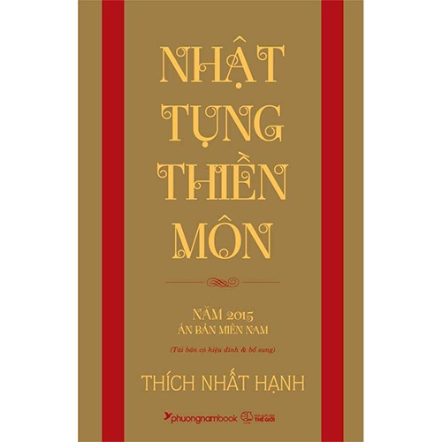 Sách Nhật Tụng Thiền Môn (Tái bản năm 2024)