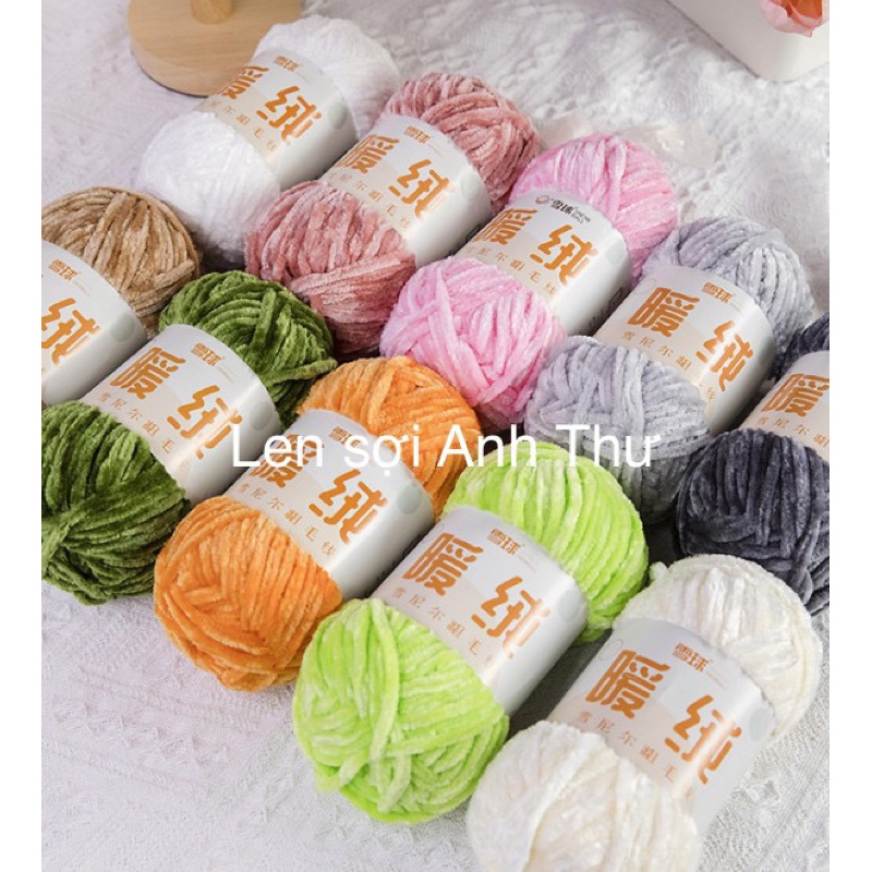 Len Nhung Chenille 100gr