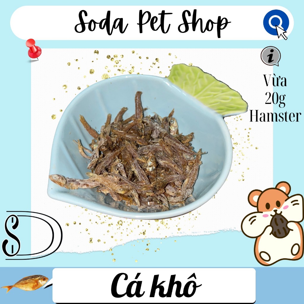 Cá Khô Cho Hamster