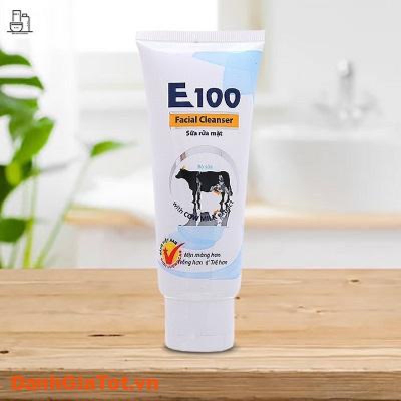 Sữa rửa mặt E100 sữa bò 80ml / 50ML