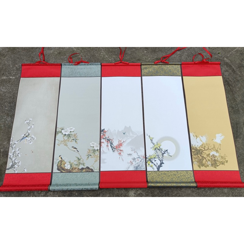 Giấy biểu lụa viết thư pháp kt 27*80