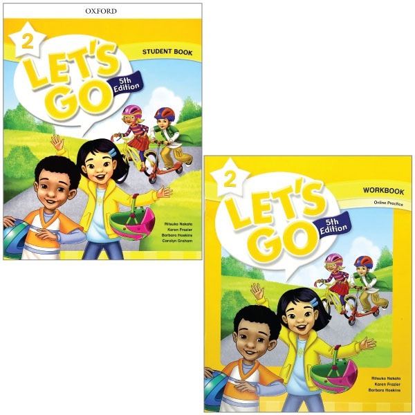 Sách- (Bộ 2 Cuốn) Let's Go 2 - 5th Edition - Tặng file nghe