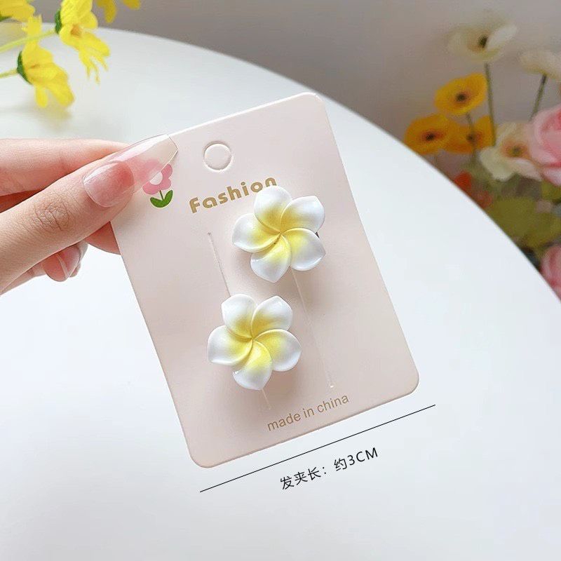 [Sỉ HCM] Set kẹp tóc, cột tóc hoa sứ hottrend