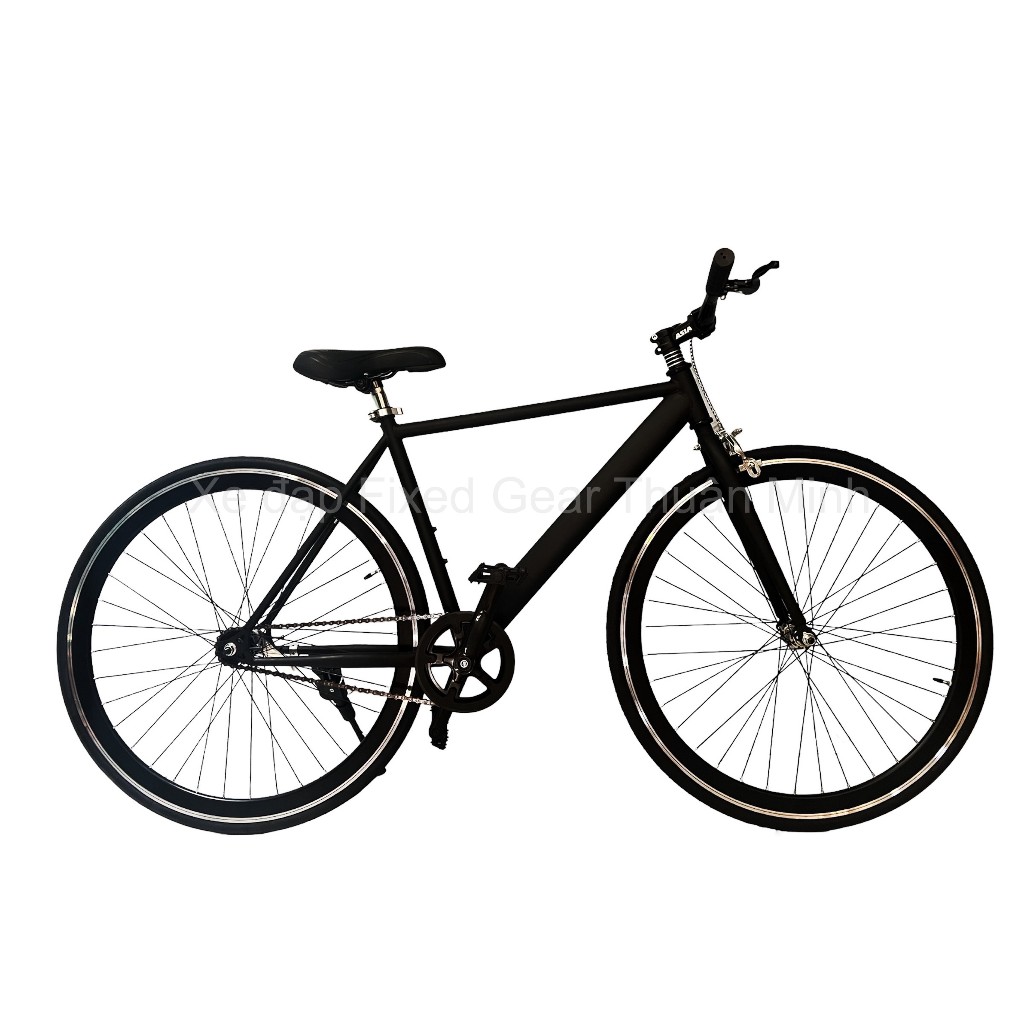XE ĐẠP SINGLE SPEED, FULL BLACK