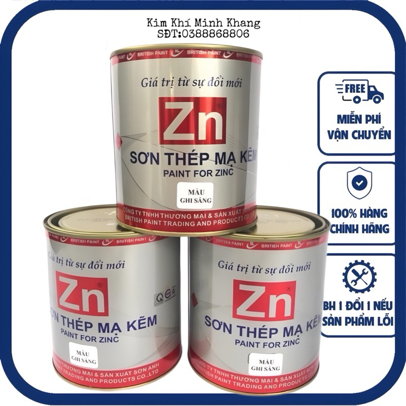 Sơn Sắt Mạ Kẽm ZN