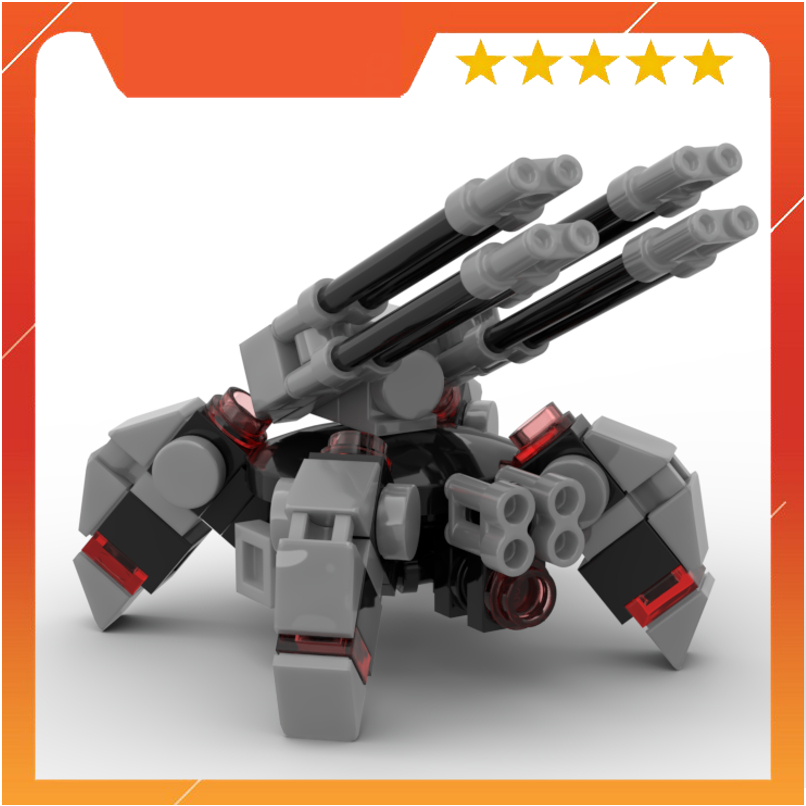 Đồ Chơi Lắp Ráp Moc Robot Mech Spider War