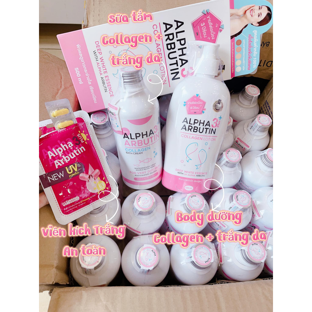 SIÊU PHẨM TRẮNG DA 🌸 𝐃𝐮̛𝐨̛̃𝐧𝐠 𝐭𝐡𝐞̂̉ 𝐀𝐋𝐏𝐇𝐀 𝐀𝐑𝐁𝐔𝐓𝐈𝐍 𝟓𝟎𝟎𝐦𝐥 🌸