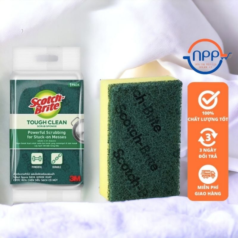 Miếng Rửa Chén 3M Scotch - Brite Siêu sạch