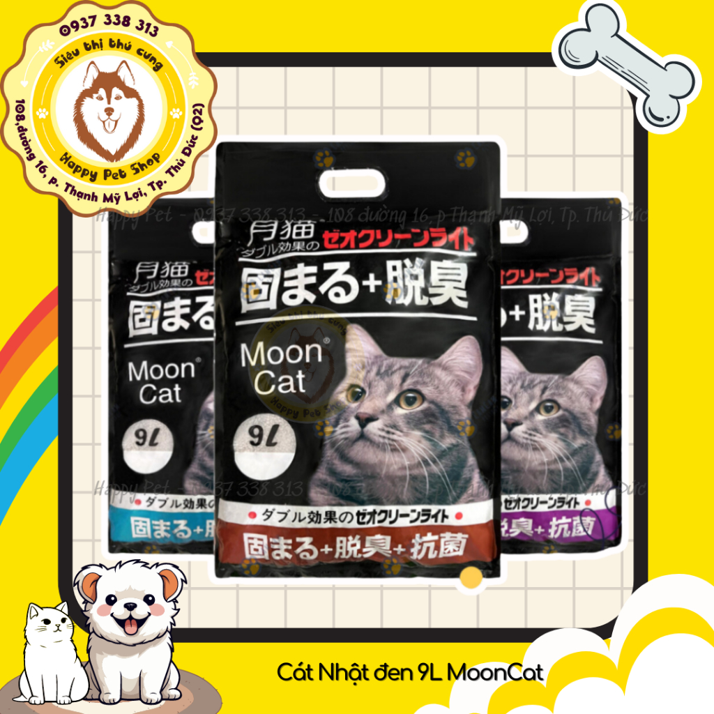 Cát Nhật Đen MoonCat - 9L