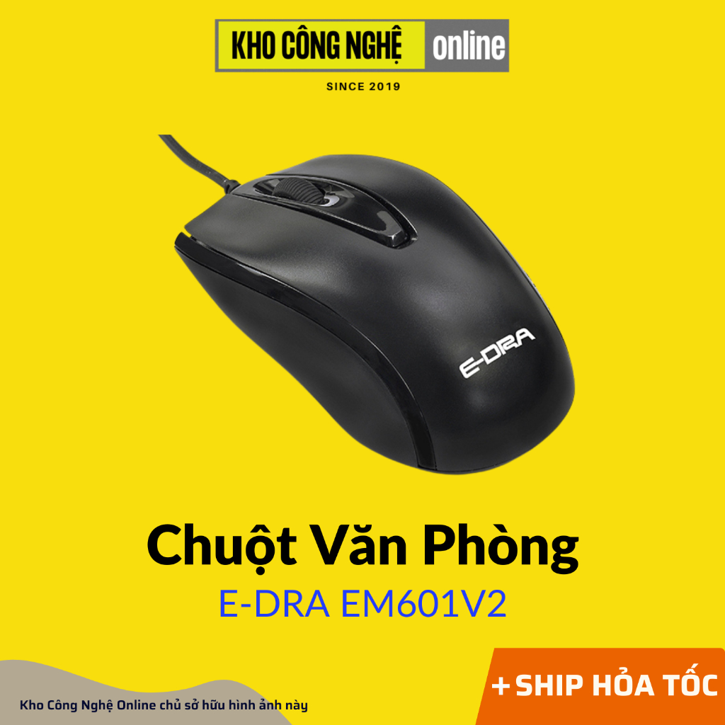 Chuột Văn Phòng E-DRA EM601v2 (Hàng Chính Hãng)