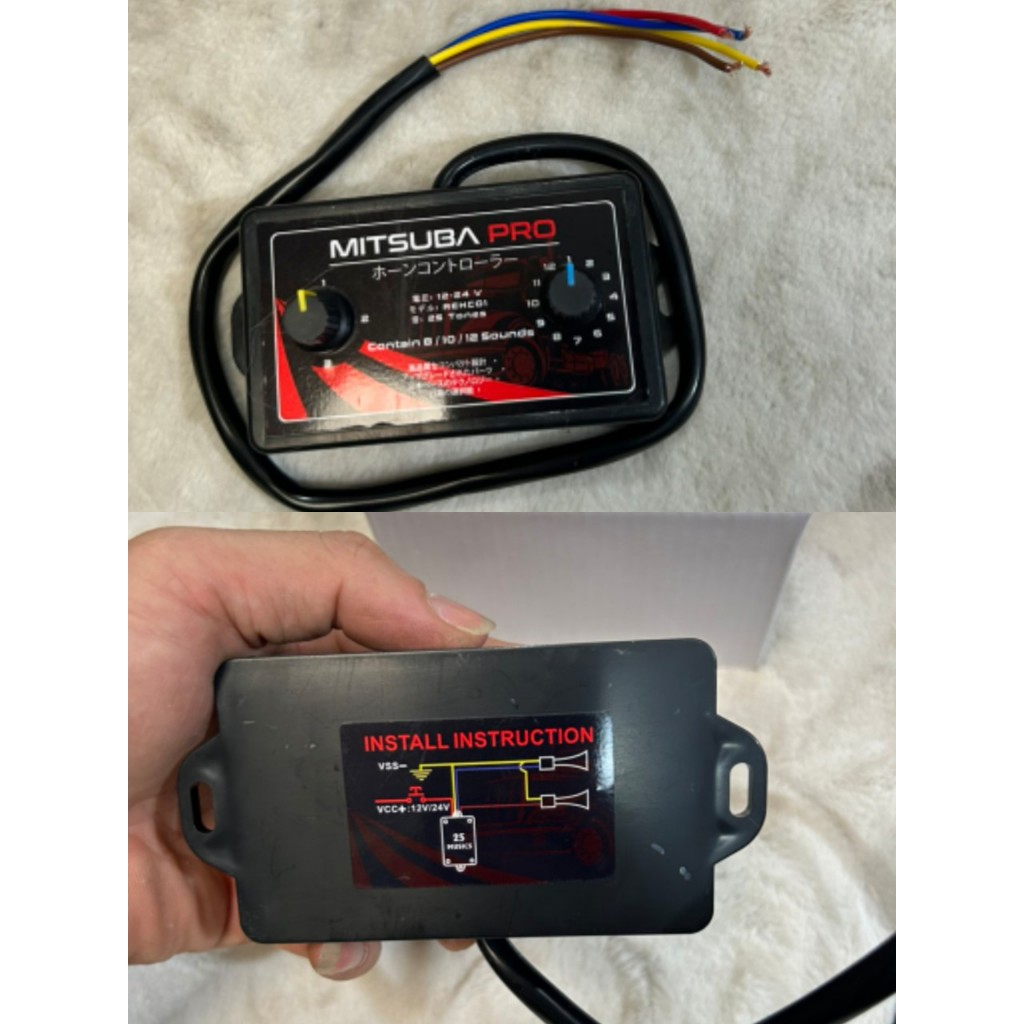 Nhại còi 25 bài mitsuba pro, dùng cho còi hơi, còi điện, sử dụng auto 12v/24v.