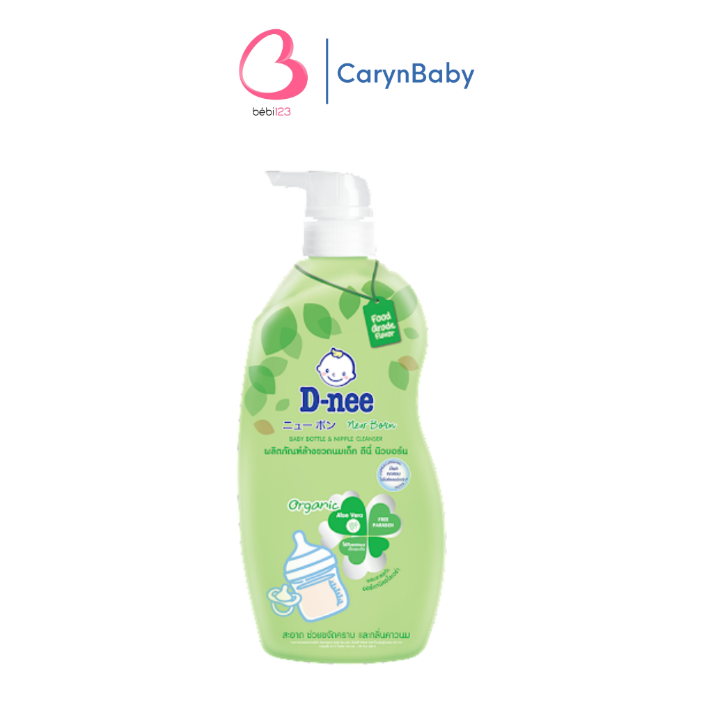 Nước Rửa Bình Sữa Dnee Organic Chai 580ml