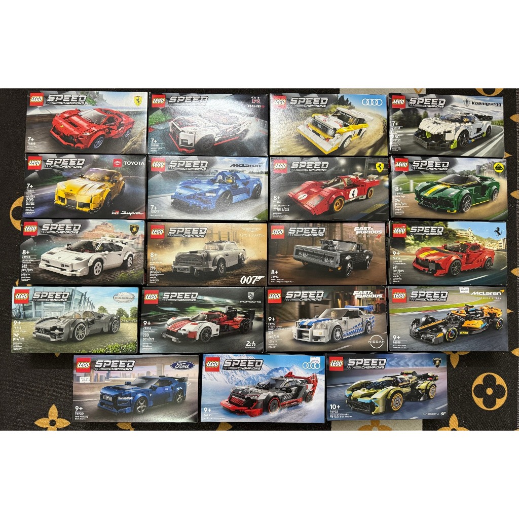 Đồ Chơi Lắp Ghép Lego Speed Champions - Nhà Vô Địch Tốc Độ