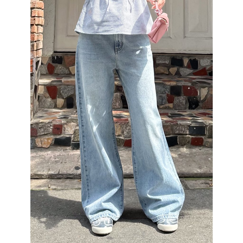 KIDO - Quần jeans dài ống rộng COLIN JEANS