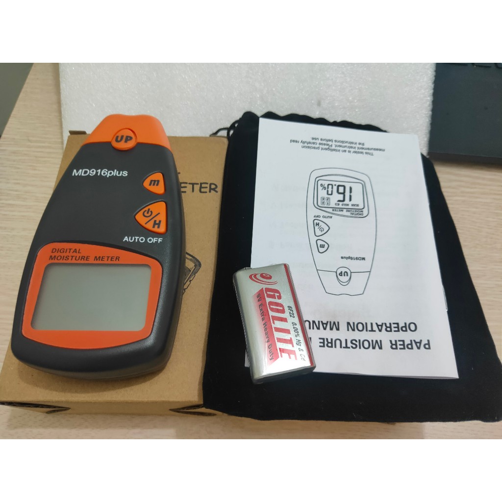 Máy đo độ ẩm giấy MD-916
