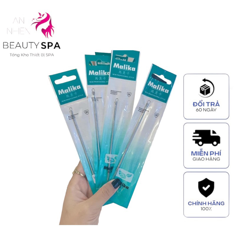 Que nặn mụn malika 10 Que