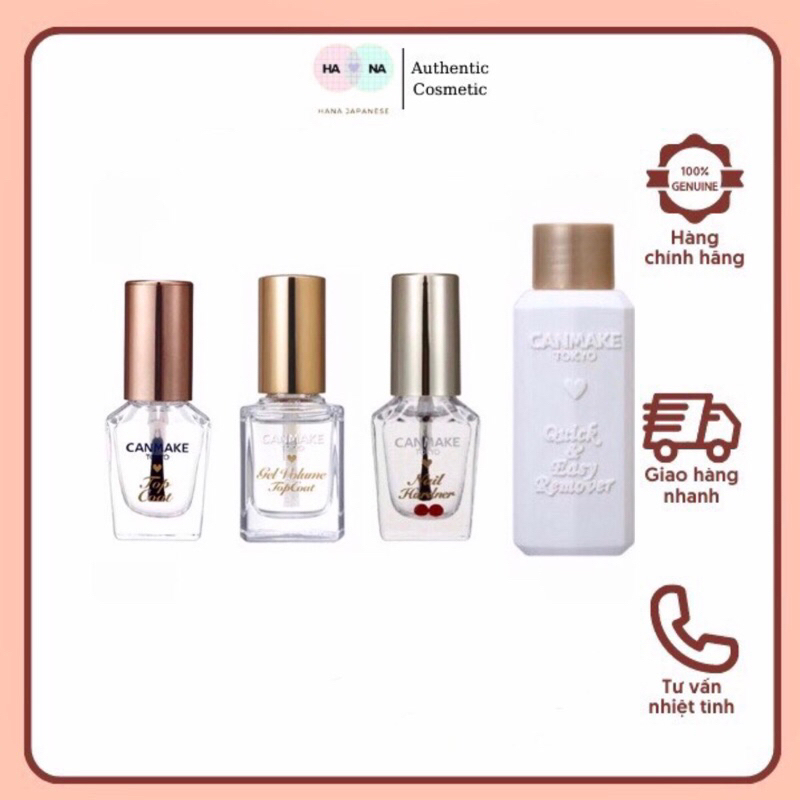 Nước tẩy móng Canmake Quick Easy Remover 100ml
