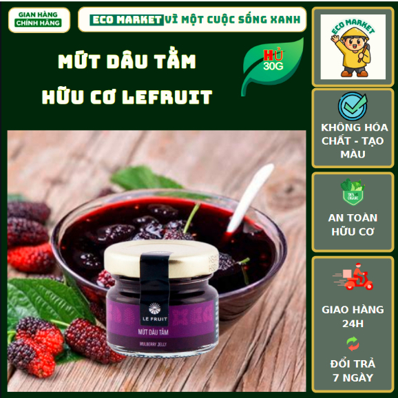 Mứt dâu tằm Le Fruit 30g