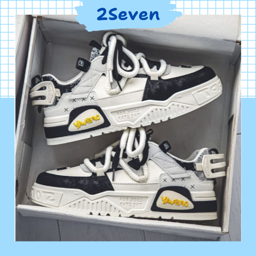 Giày sneaker nam thể thao 2025, đế cao su non 5cm êm chân - GH40 - 2Seven