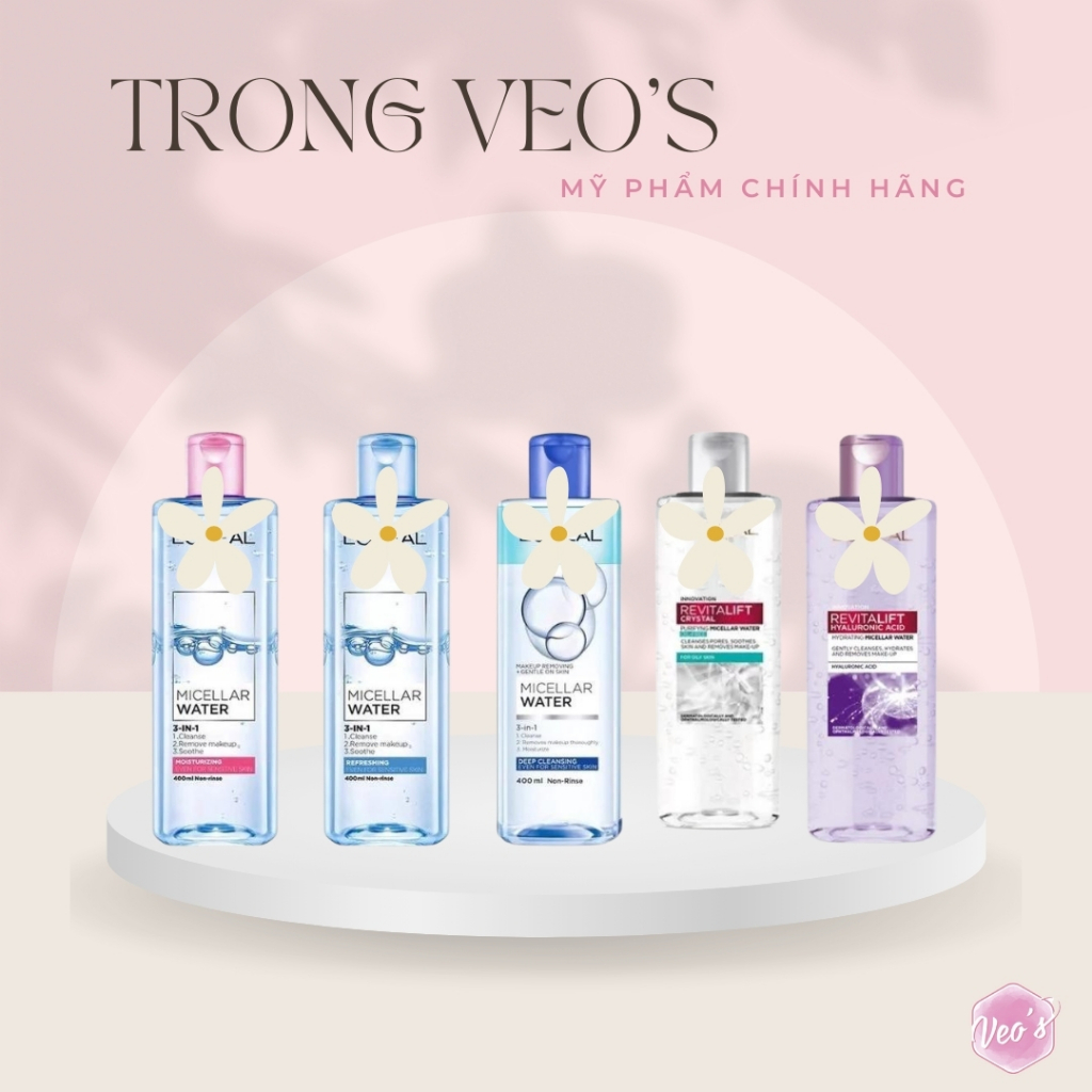 Nước tẩy trang LORE.AL