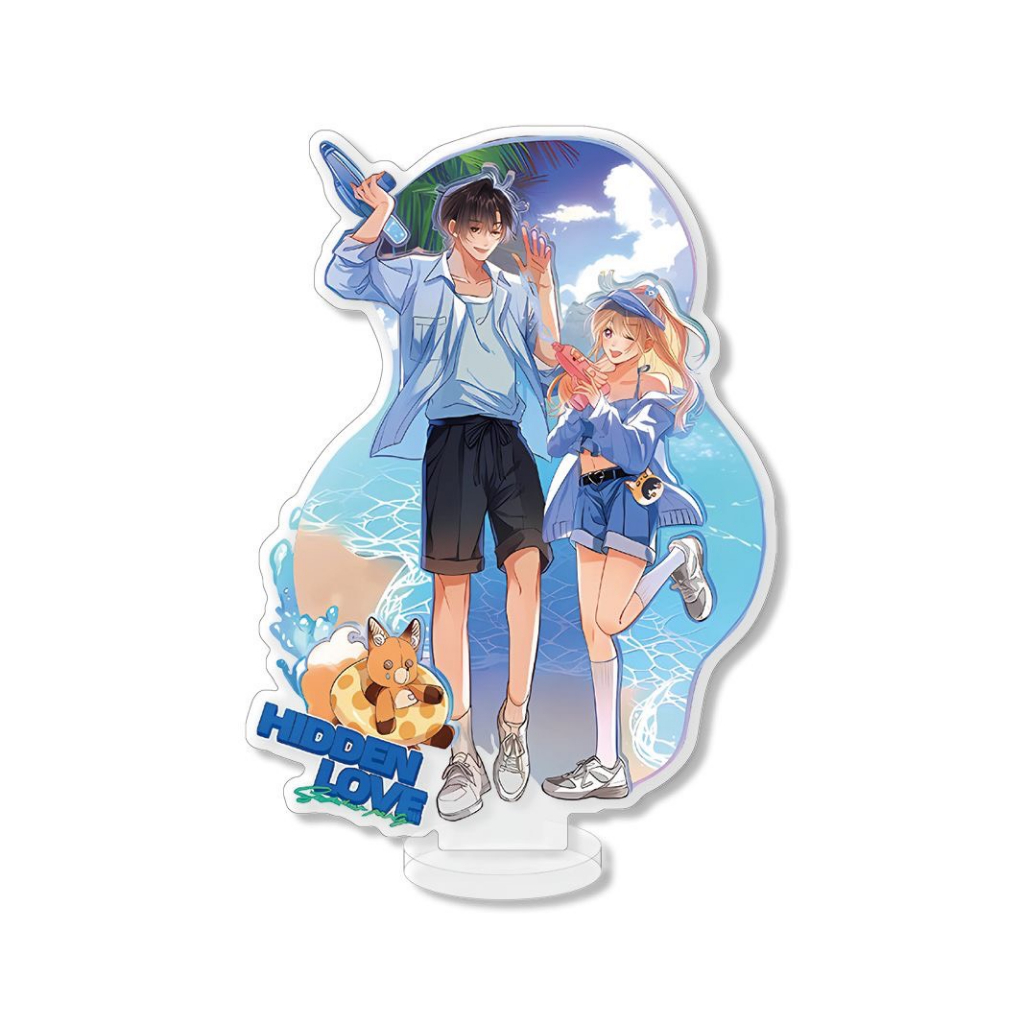 Mô hình Standee VỤNG TRỘM KHÔNG THỂ GIẤU anime chất liệu mica acrylic trong suốt chibi xinh xắn