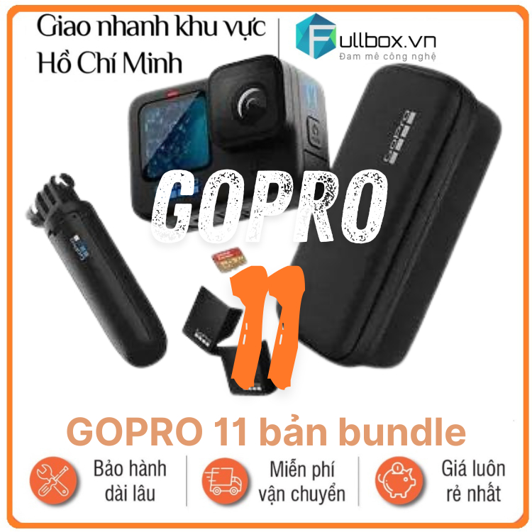 Camera hành động gopro 10 bundle
