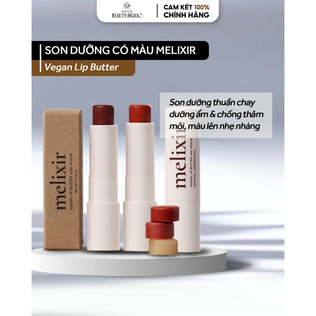 Son dưỡng MELIXIR VEGAN LIP BUTTER