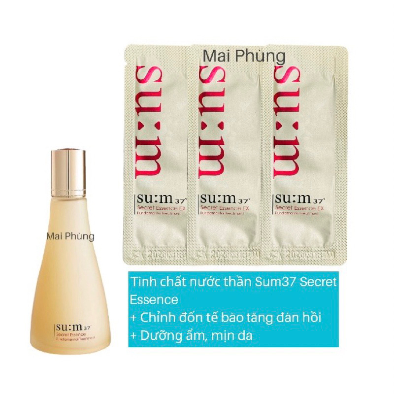 10 gói Sample tinh chất nước thần sum:37