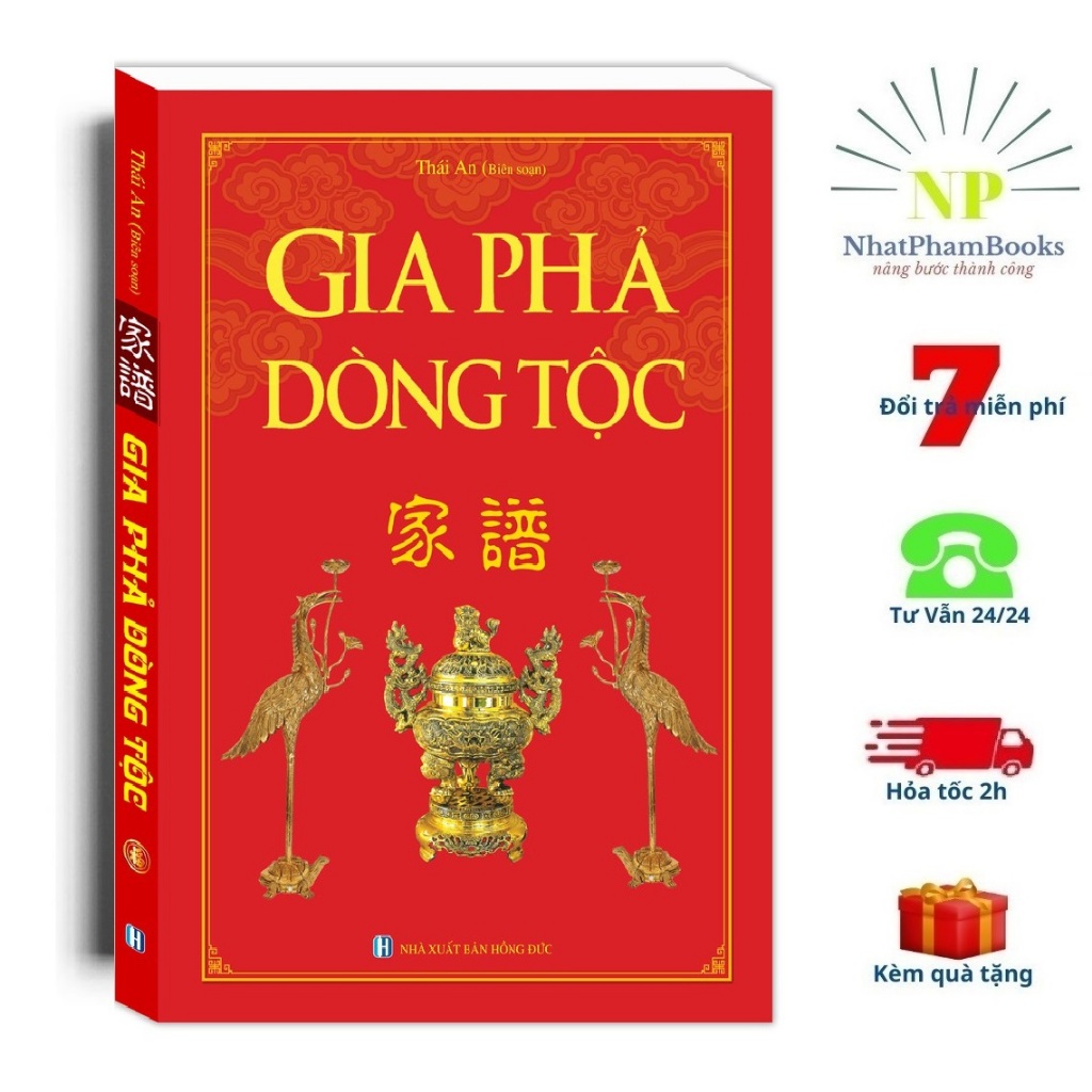 Sách - Gia Phả Dòng Tộc (Bìa Cứng)