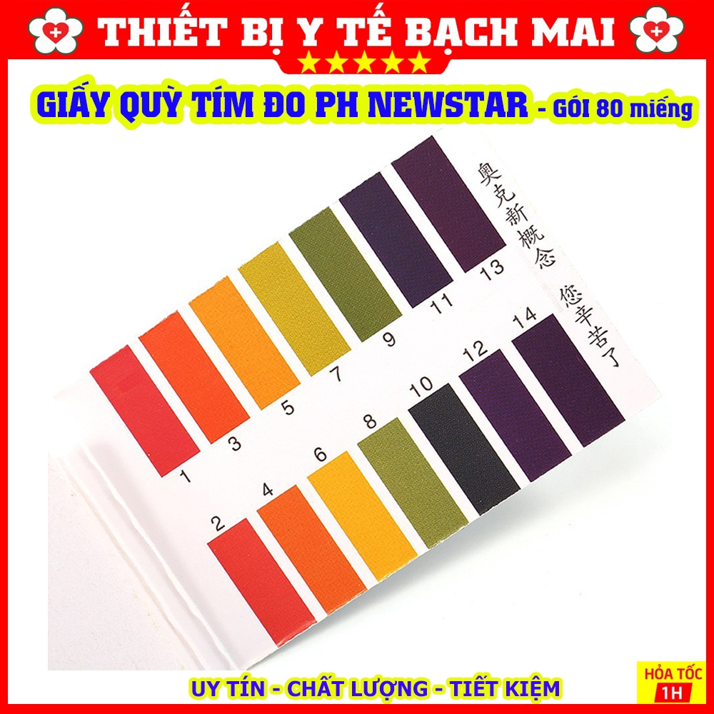 Giấy Quỳ Tím Thử Độ PH