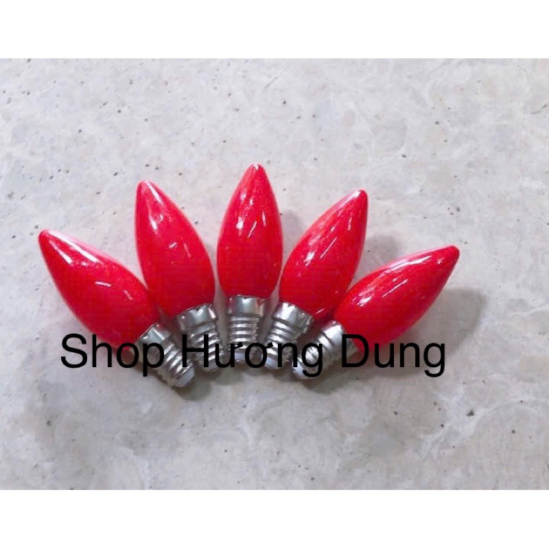 BÓNG ĐÈN NHÓT ĐỎ ĐUI E14