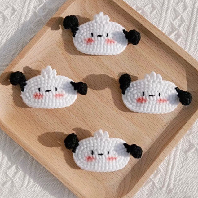 [Handmade] Kẹp tóc len| Phụ kiện tóc xinh