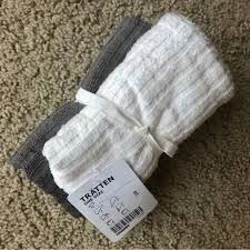 Bộ 2 khăn lau tóc 100% cotton, thấm hút nước tốt
