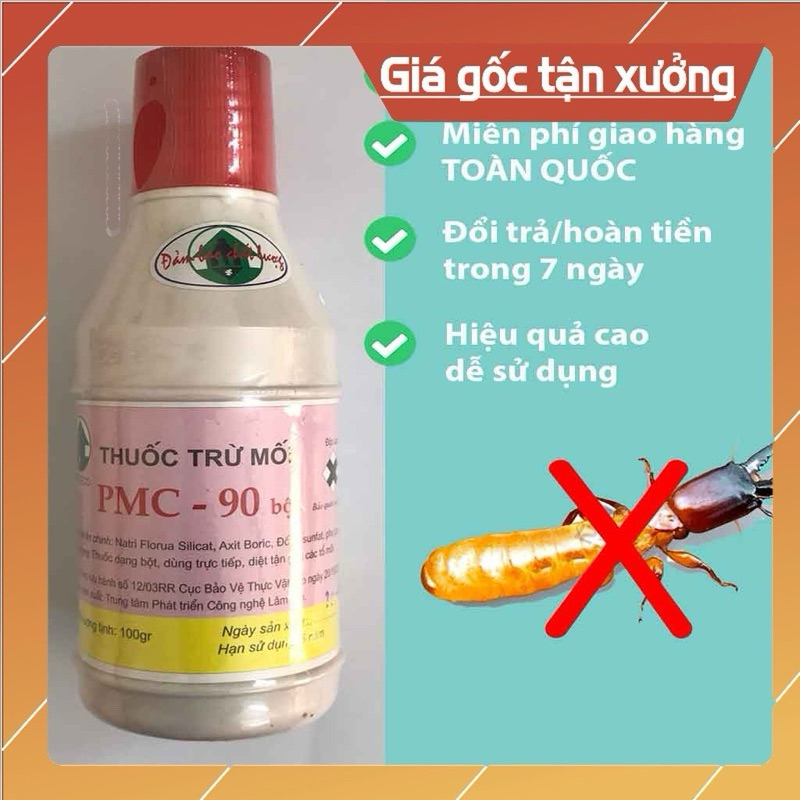 Thuốc lây nhiễm  diệt tận gốc tổ mối