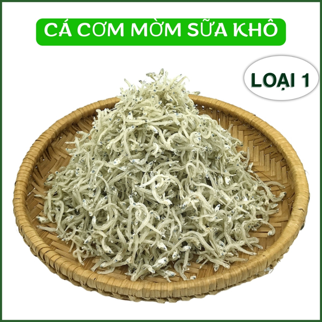 Cá Cơm Mờm Khô - Cá cơm khô - Khô Cá Cơm Mờm loại 1 Đóng gói hút chân không