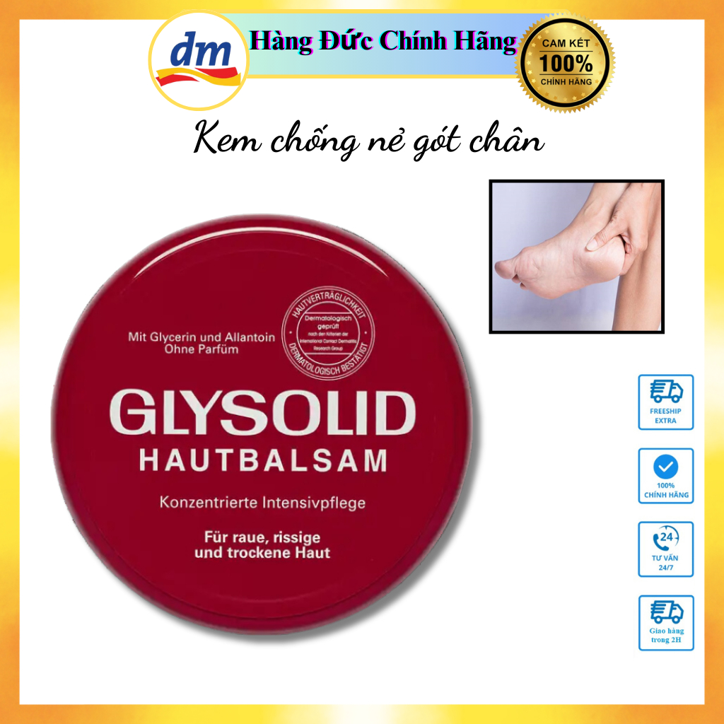 Kem Nẻ Glysolid Hautbalsam của Đức 100ml